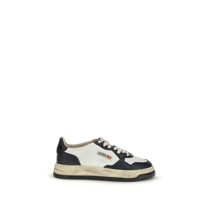 Autry Cream Leather Athletic Sneakers