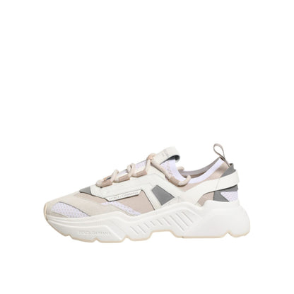 Dolce & Gabbana Multicolor Daymaster Low Top Sneakers Shoes with chunky sole and sleek design.