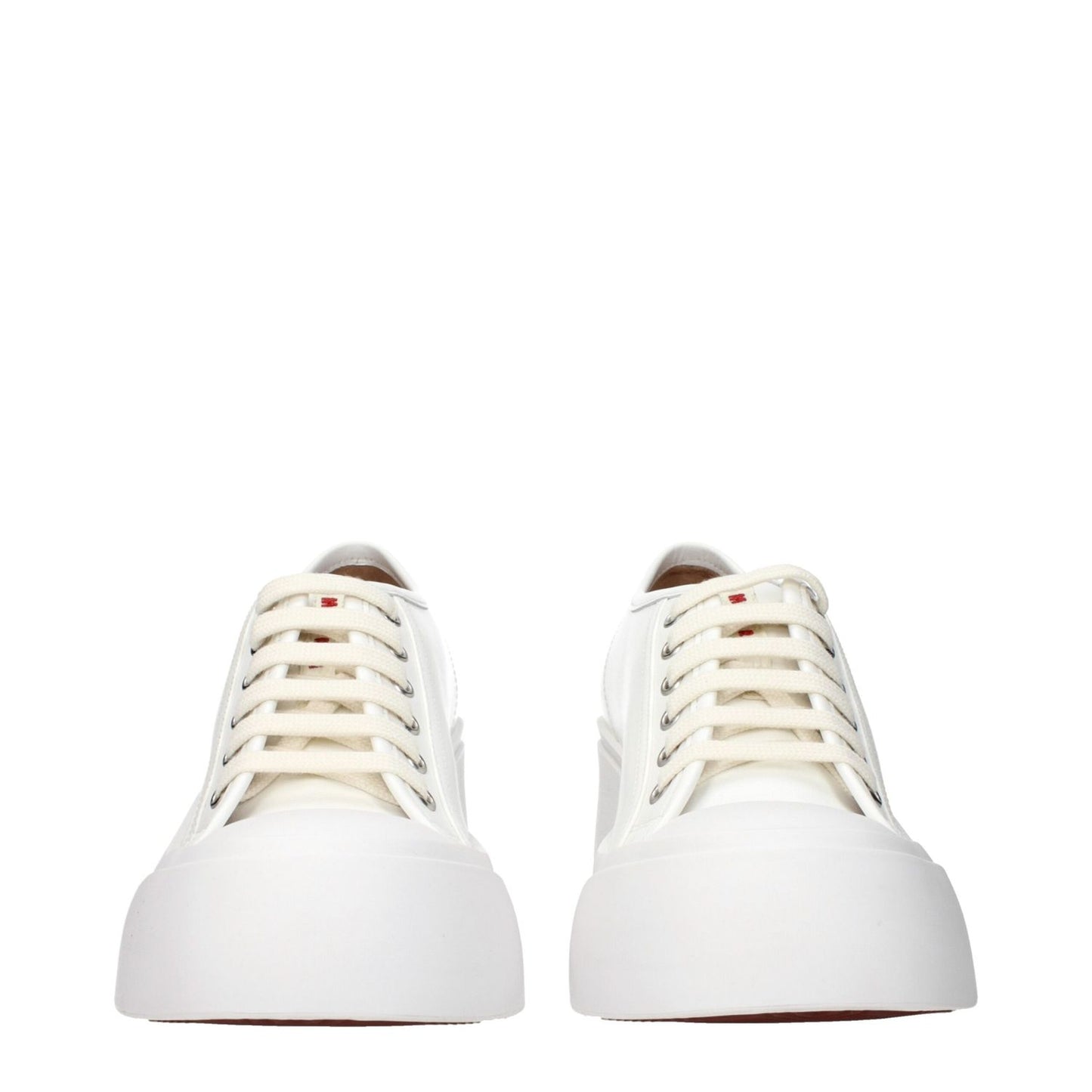Marni Blue Leather Platform Sneakers