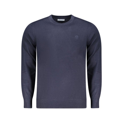 North Sails Blu Acrylic Men Sweater