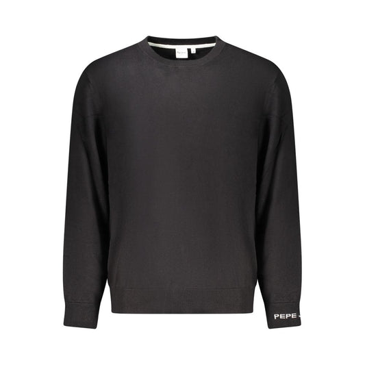 Pepe Jeans Black Cotton Men Sweater