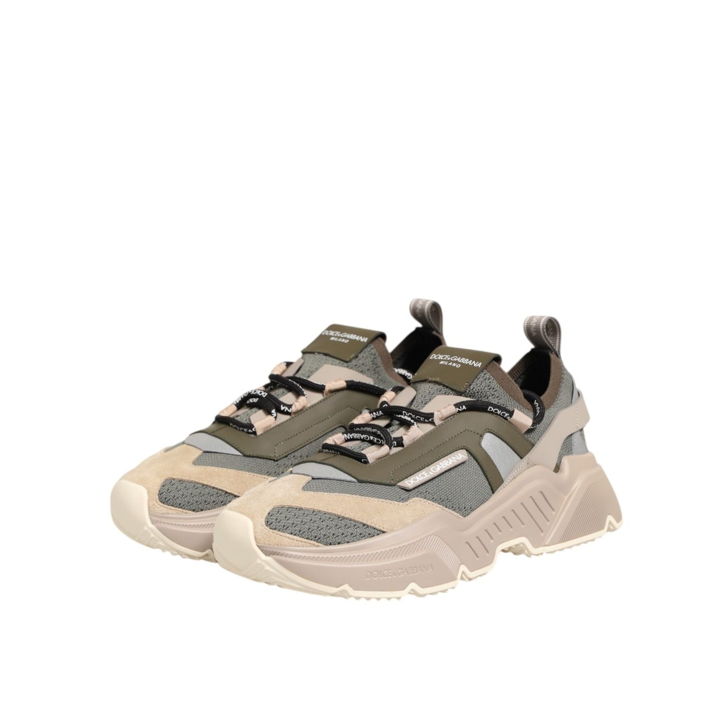 Dolce & Gabbana Multicolor Daymaster Low Top Sneakers Shoes