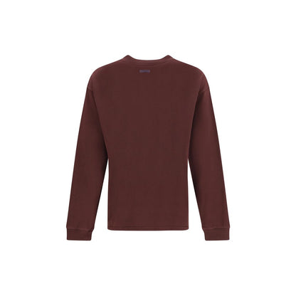Dolce & Gabbana Bordeaux Cotton Sweatshirt