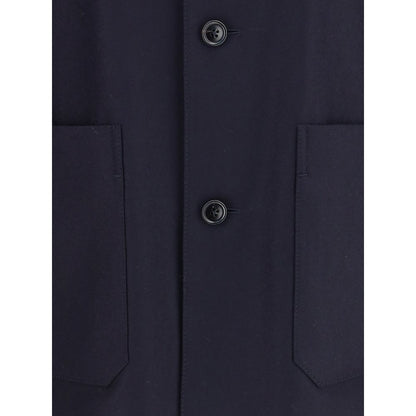 ZEGNA Blue Wool Clothing