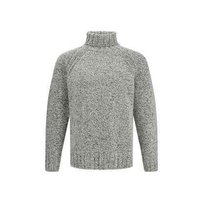 ZEGNA White Cashmere Turtleneck