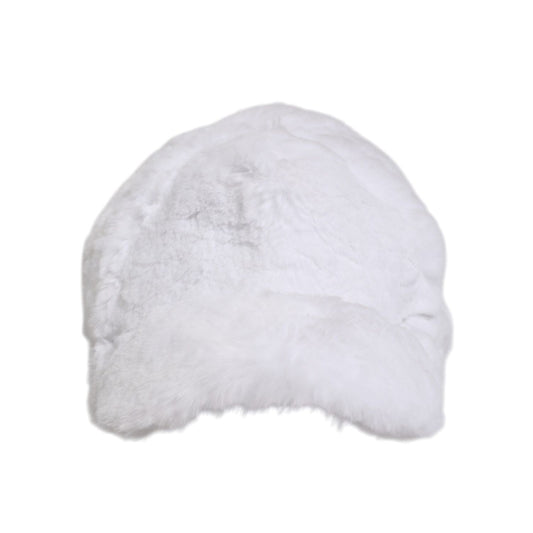 Dolce & Gabbana White Modacrylic Rapper Men Baseball Capello Hat