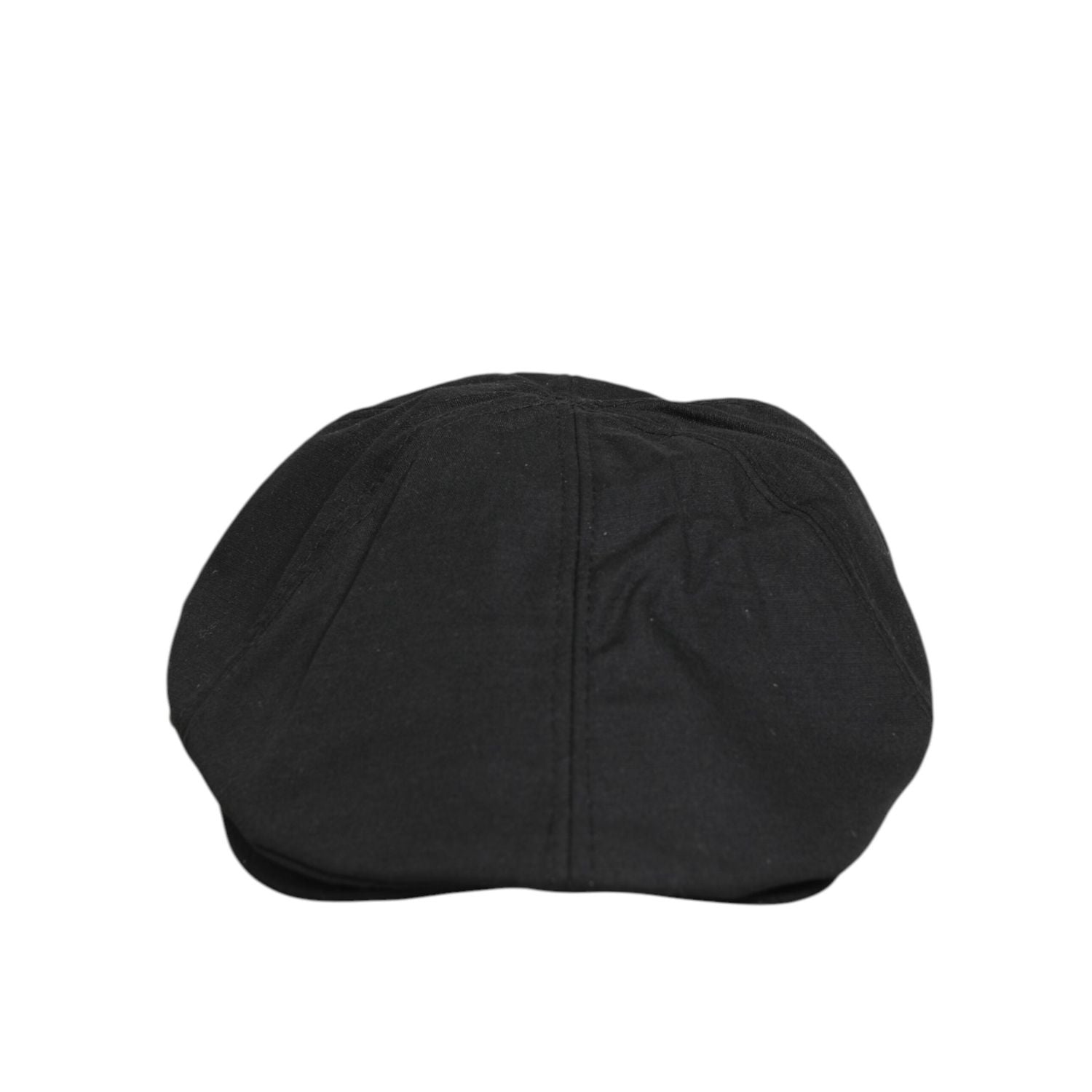 Dolce & Gabbana Black Cotton DG Logo Newsboy Cloth Capello Hat