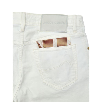 Jacob Cohen Blue Cotton Skinny Jeans