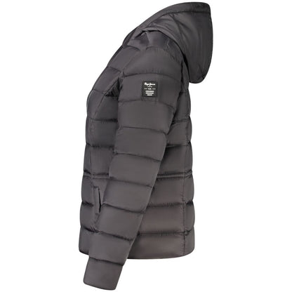 Pepe Jeans Black Polyamide Jackets & Coat