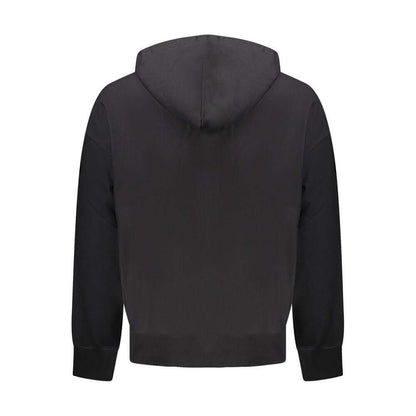 Calvin Klein Black Cotton Men Sweatshirt