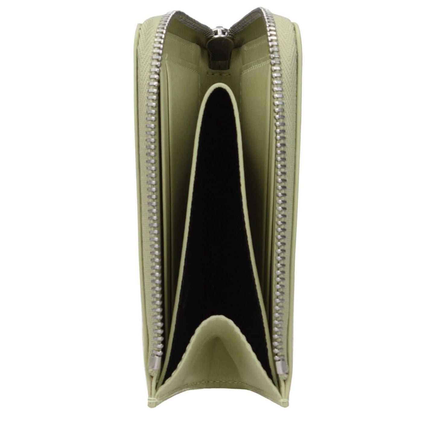 Jil Sander Green Leather Wallet