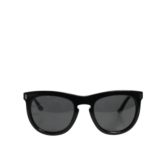 Dolce & Gabbana DG4281 Black Round Frame Full Rim Eyewear Sunglasses