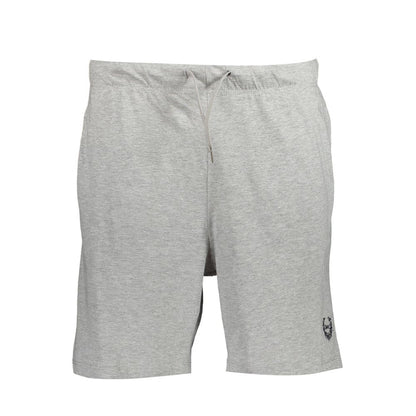 Gianmarco Venturi Grigio Cotton Men Short