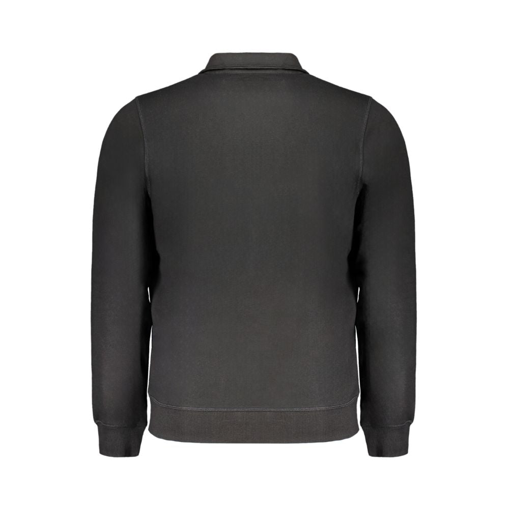 Gianmarco Venturi Black Cotton Sweatshirt