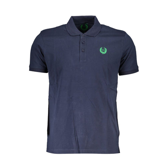 Gianmarco Venturi Blu Cotton Men Polo 1728,67403481248,Blue,Clothing,Gianmarco Venturi,L,M,Men,New with tags,Polo Shirts - T-Shirts - Clothing,T-Shirts - Clothing,XL,XXL