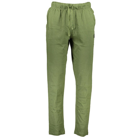 Gianmarco Venturi Verde Cotton Men's Sport Trouser 1728,67403481248,Athletic Pants - Pants - Clothing,Clothing,Gianmarco Venturi,Green,L,M,Men,New with tags,Pants - Clothing,XL,XXL