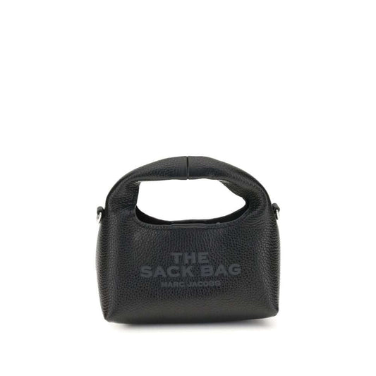 Marc Jacobs Black Calf Leather Bos Taurus Shoulder Bag