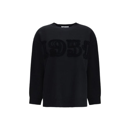 Max Mara Black Wool Sweatshirt
