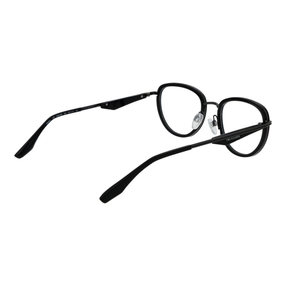 Trussardi Black Metal & Plastic Glasses (Frames)