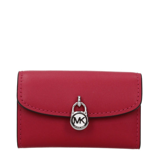 Michael Kors Red Leather Wallet