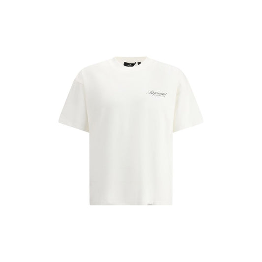 Represent White Cotton Sweatshirt