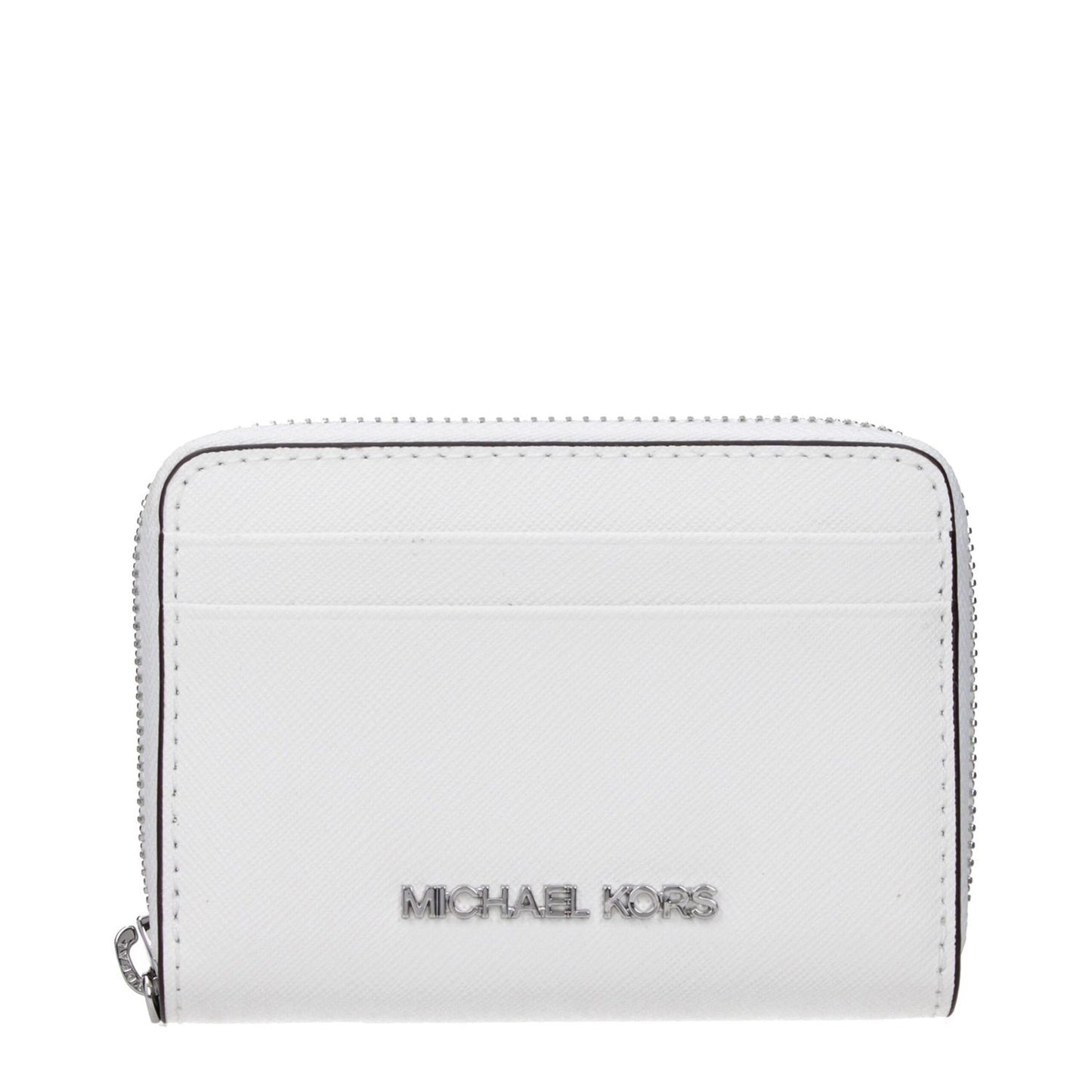 Michael Kors White Leather Cardholder