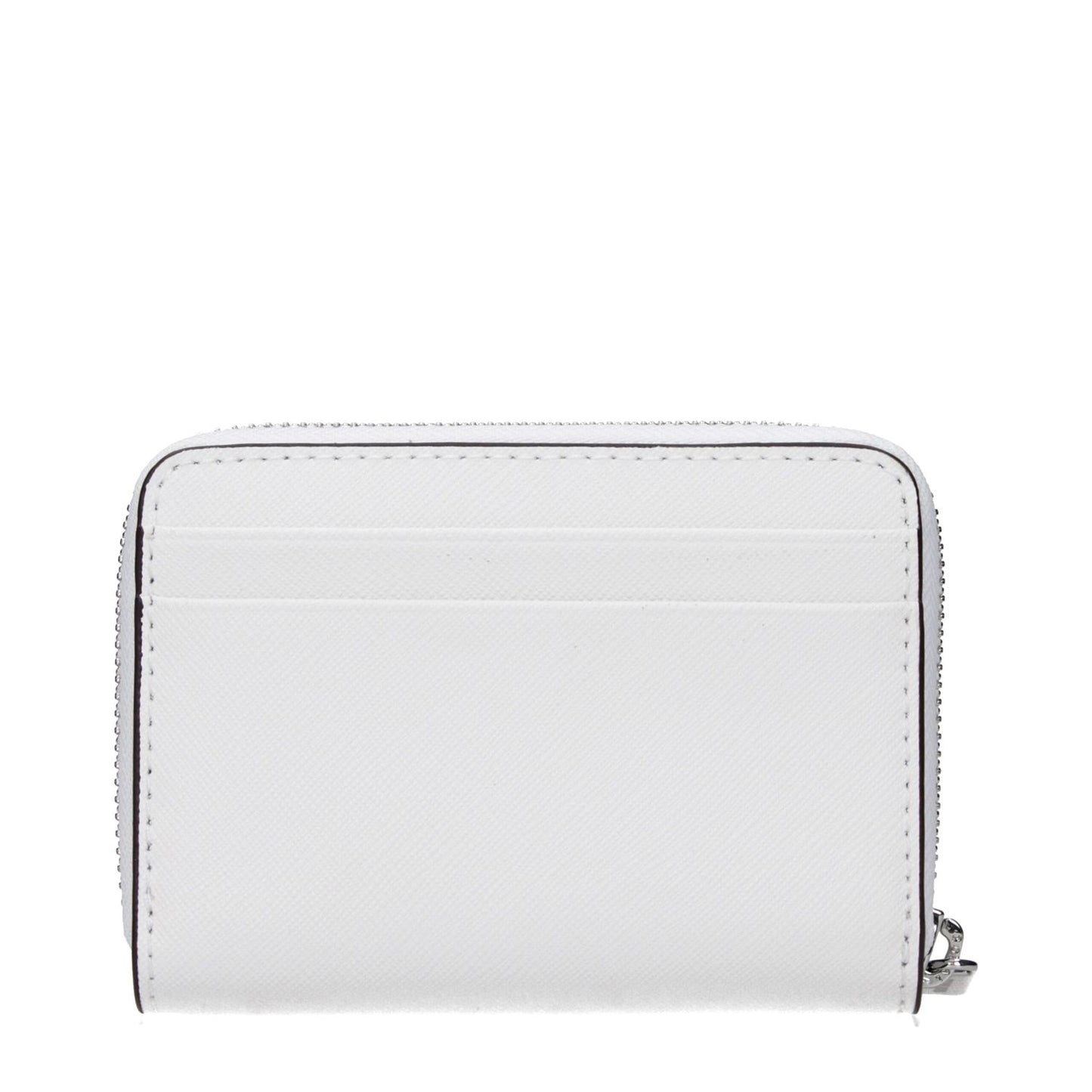 Michael Kors White Leather Cardholder