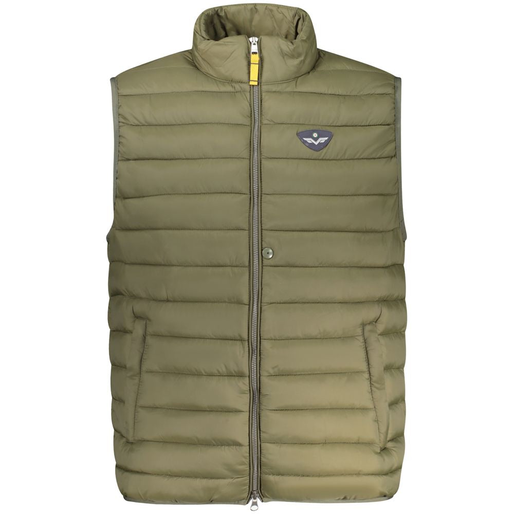 Armata Di Mare Verde Poliammide Men's Jacket 1728,3XL,67403481248,Armata Di Mare,Clothing,Green,Jackets & Coats - Clothing,L,M,Men,New with tags,S,Sleveless Jacket - Jackets & Coats - Clothing,XL,XXL