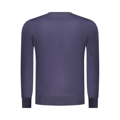 Rifle Blue Polyester Men's Sweater