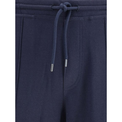 Brunello Cucinelli Blue Cashmere Athletic Pants