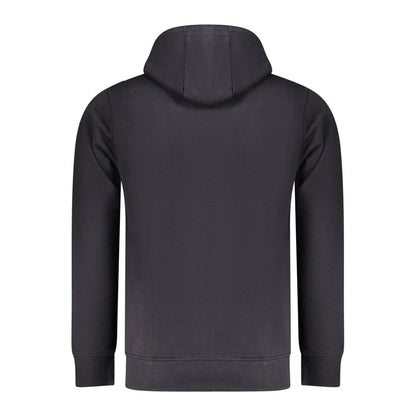 Rifle Blue Cotton Men's Hoodie