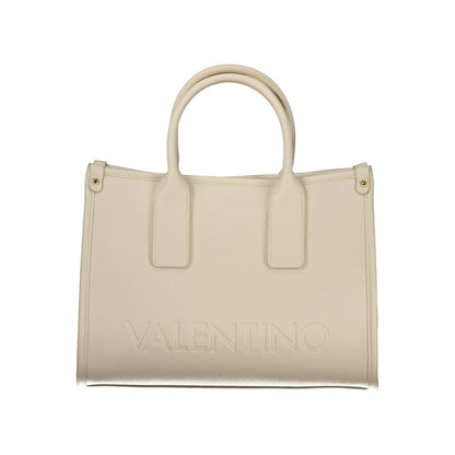 Valentino Beige Polyethylene Handbag