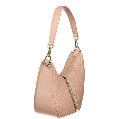 Mario Valentino Rosa Polyurethane Women's Shoulder Bag