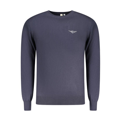 Accademia Militare Blue Cotton Men Sweater