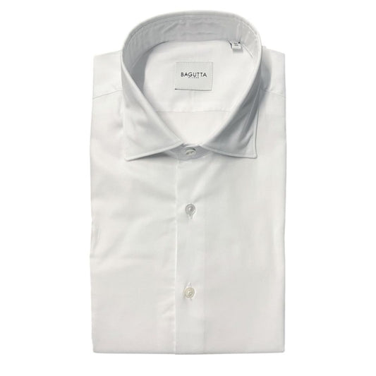 Bagutta White Cotton Men Shirt 1728,67345744032,Bagutta,Clothing,Dress Shirts - Shirts - Clothing,L,Men,New with tags,Shirts - Clothing,White,XL,XXL