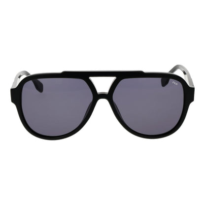 Fila Black Cellulose Acetate Sunglasses