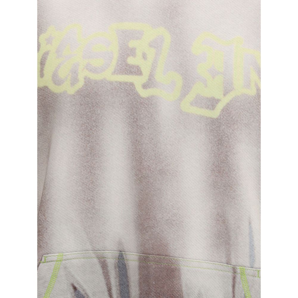 Diesel Gray Cotton Sweatshirt