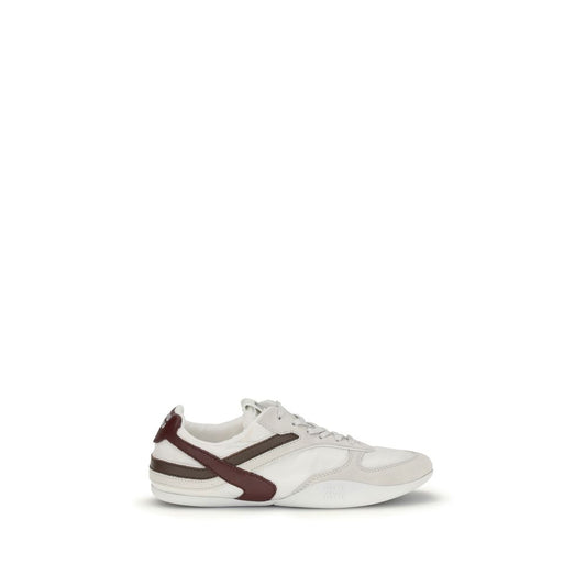Miu Miu White Calf Leather Bos Taurus Athletic Sneakers 1728,72470364320,Athletic - Sneakers - Shoes,EU37/US7,EU40/US10,Miu Miu,New with tags,Shoes,Sneakers - Shoes,White,Women
