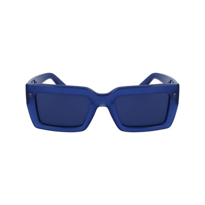 Ferragamo Blue Acetate Sunglasses
