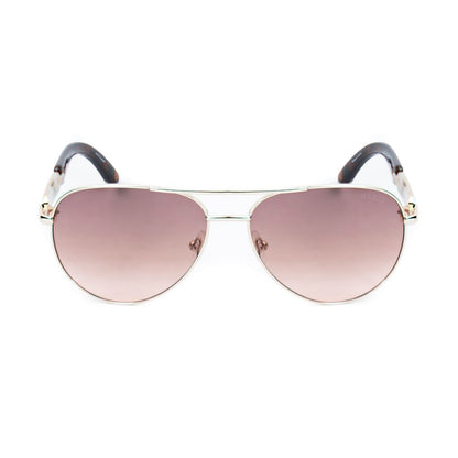 Guess Gold Metal Sunglasses