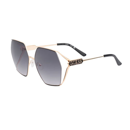 Guess Gold Metal Sunglasses
