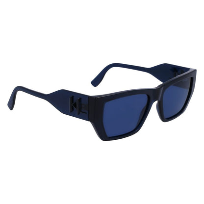 Karl Lagerfeld Blue Injected Sunglasses