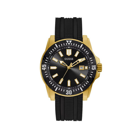 Guess Black Synthetic Dress Watch