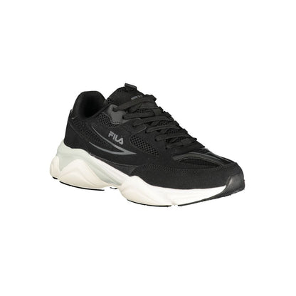 Fila Black Polyurethane Men Sneaker1728,67403481248,Athletic - Sneakers - Shoes,Black,EU41/US8,EU42/US9,EU43/US10,EU44/US11,EU45/US12,EU46,Fila,Men,New with tags,Shoes,Sneakers - Shoes