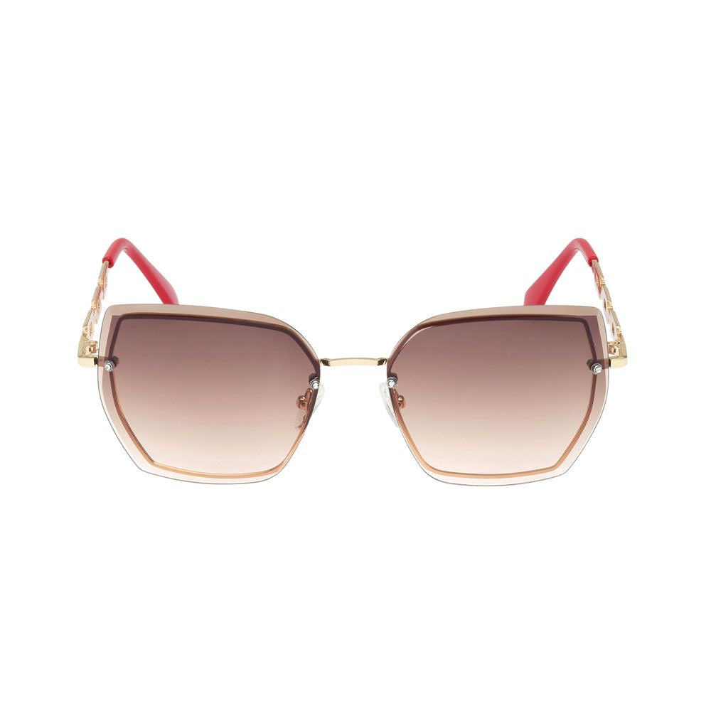 Guess Gold Metal Sunglasses