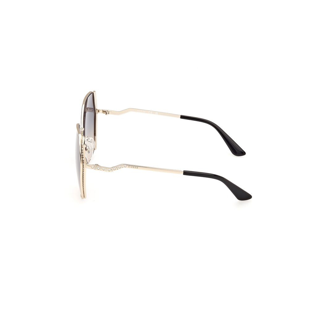 Guess Gold Metal Sunglasses