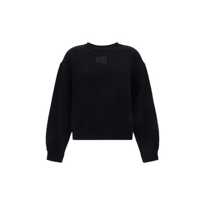 Alexander Wang Black Cotton Sweatshirt