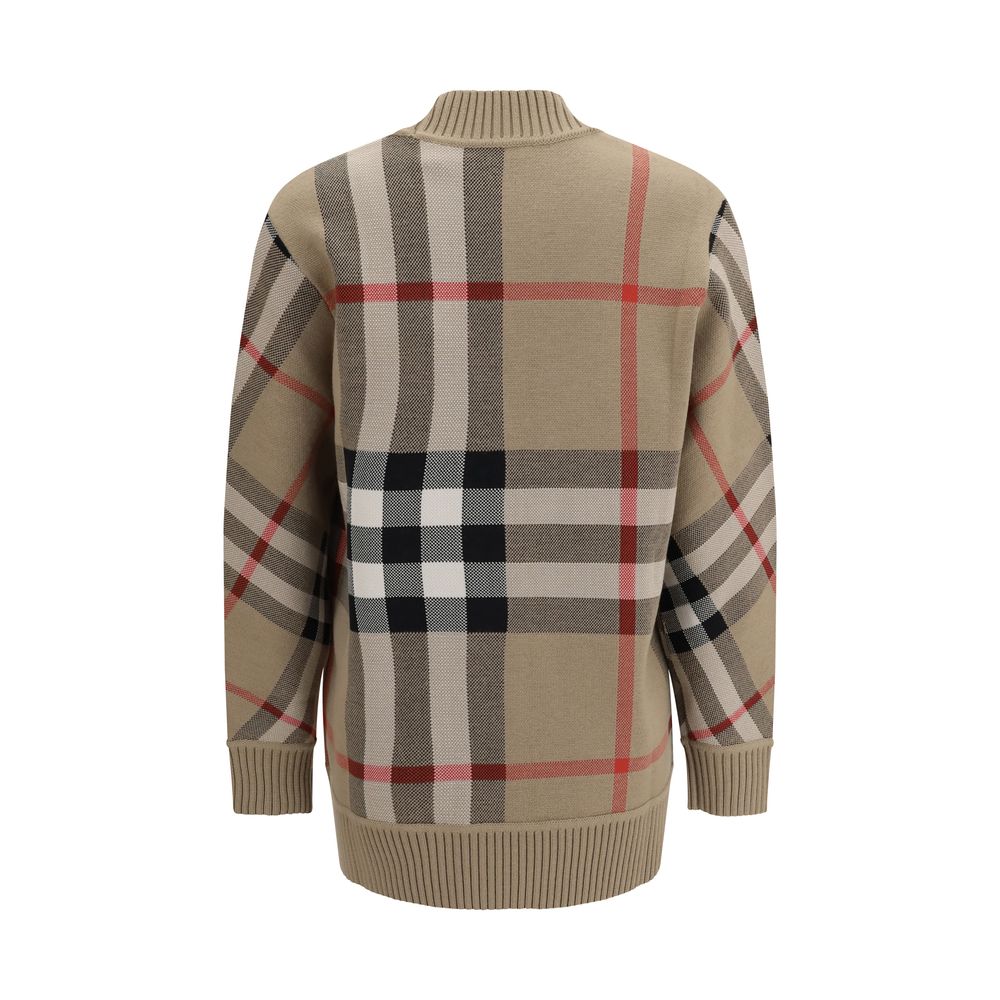 Burberry Beige Polyester Cardigan 1728,72470364320,Beige,Burberry,Cardigans - Sweaters - Clothing,Clothing,New with tags,S,Sweaters - Clothing,Women,XS