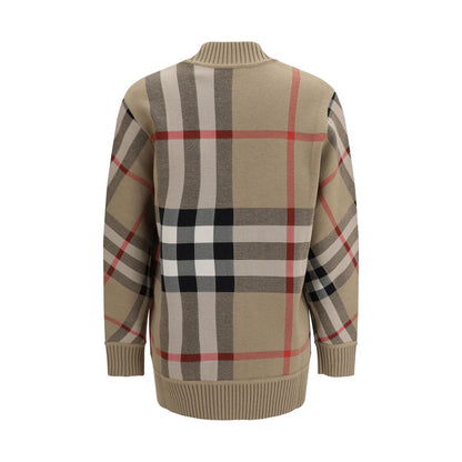 Burberry Beige Polyester Cardigan 1728,72470364320,Beige,Burberry,Cardigans - Sweaters - Clothing,Clothing,New with tags,S,Sweaters - Clothing,Women,XS