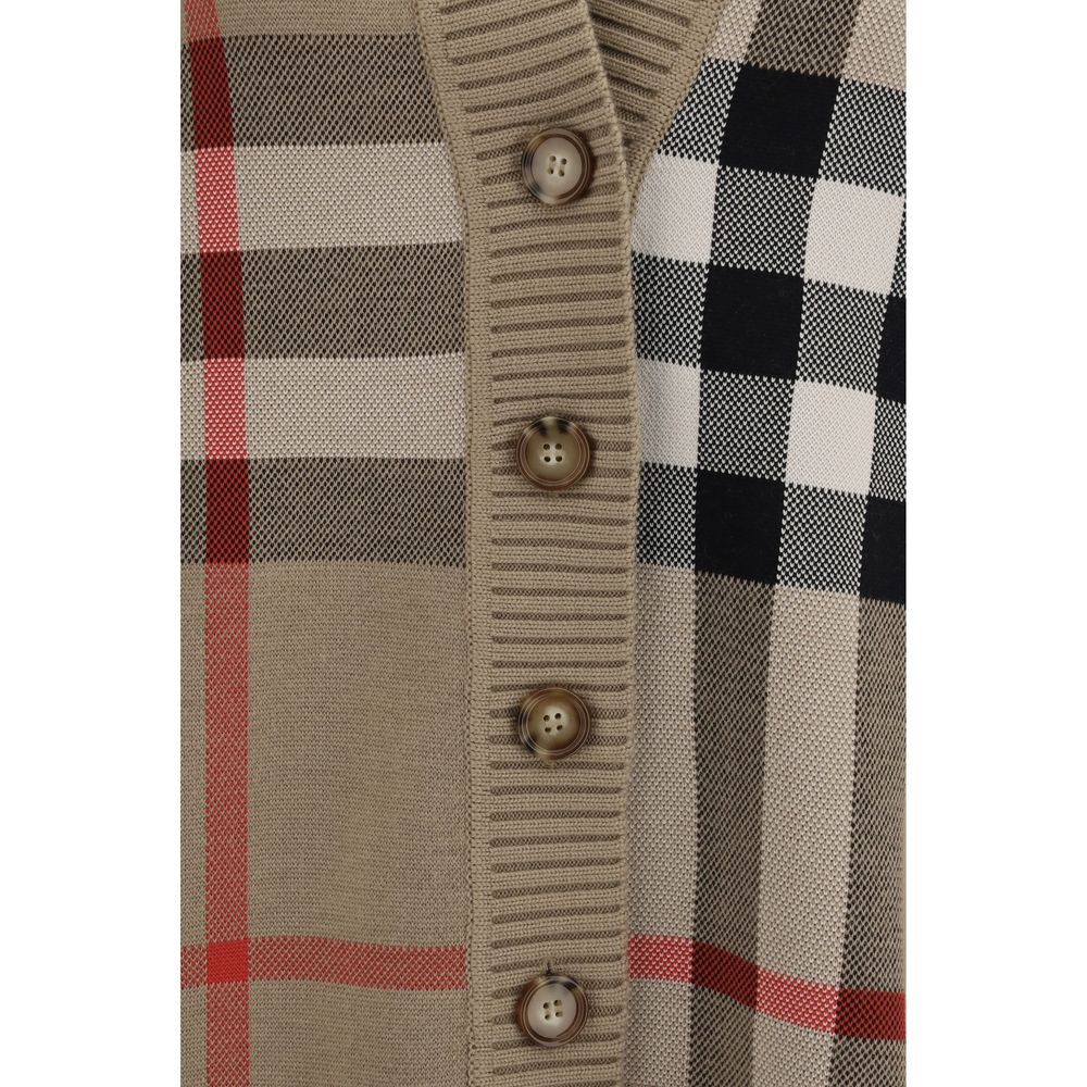 Burberry Beige Polyester Cardigan 1728,72470364320,Beige,Burberry,Cardigans - Sweaters - Clothing,Clothing,New with tags,S,Sweaters - Clothing,Women,XS